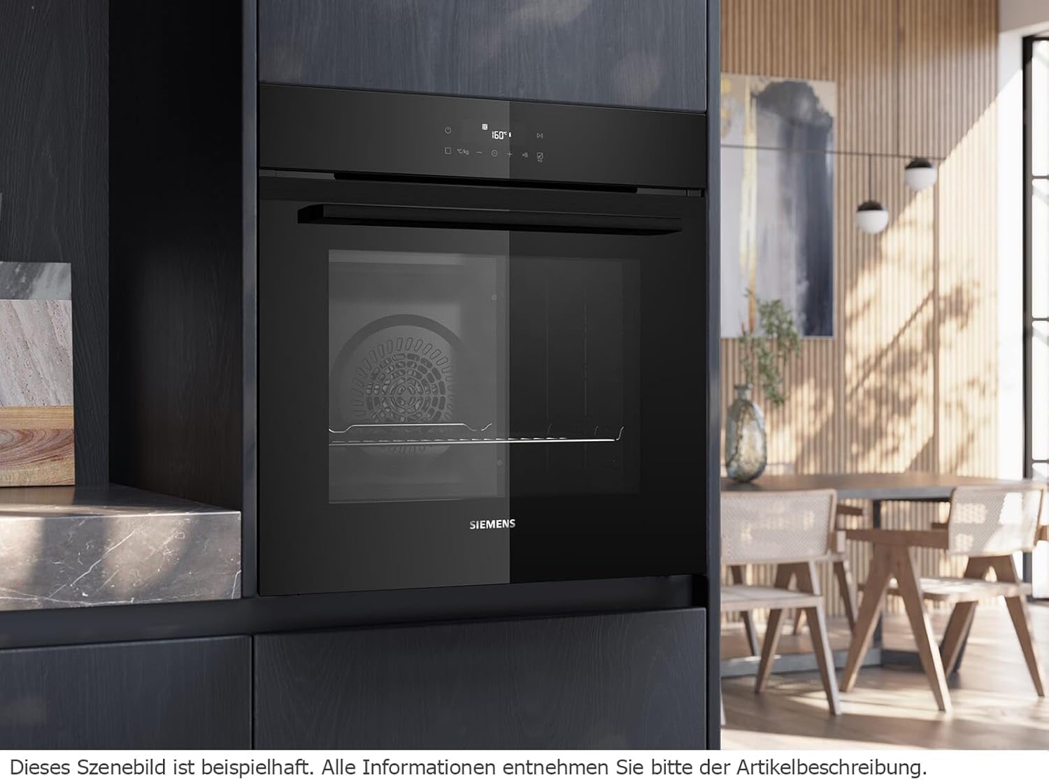 Siemens HB271ABB3 Pyrolyse Backofen Deep black inox