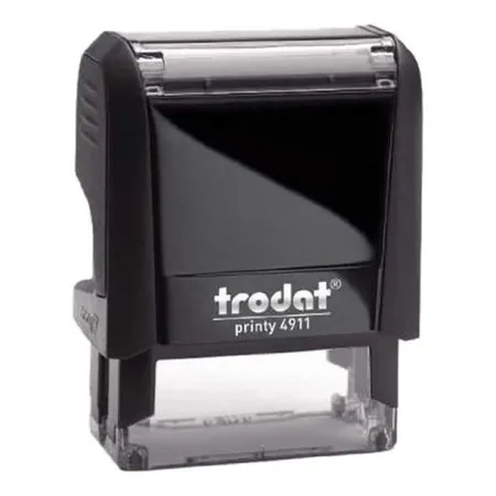 Trodat 514910010 Stempel Printy 4910 mit Gutschein, Modell 4.0, 3-zeilig