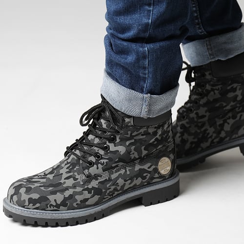 Boots 940 Noir Camouflage