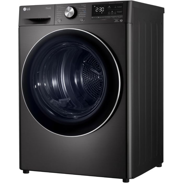 LG Wärmepumpentrockner RT80V9B Schwarz