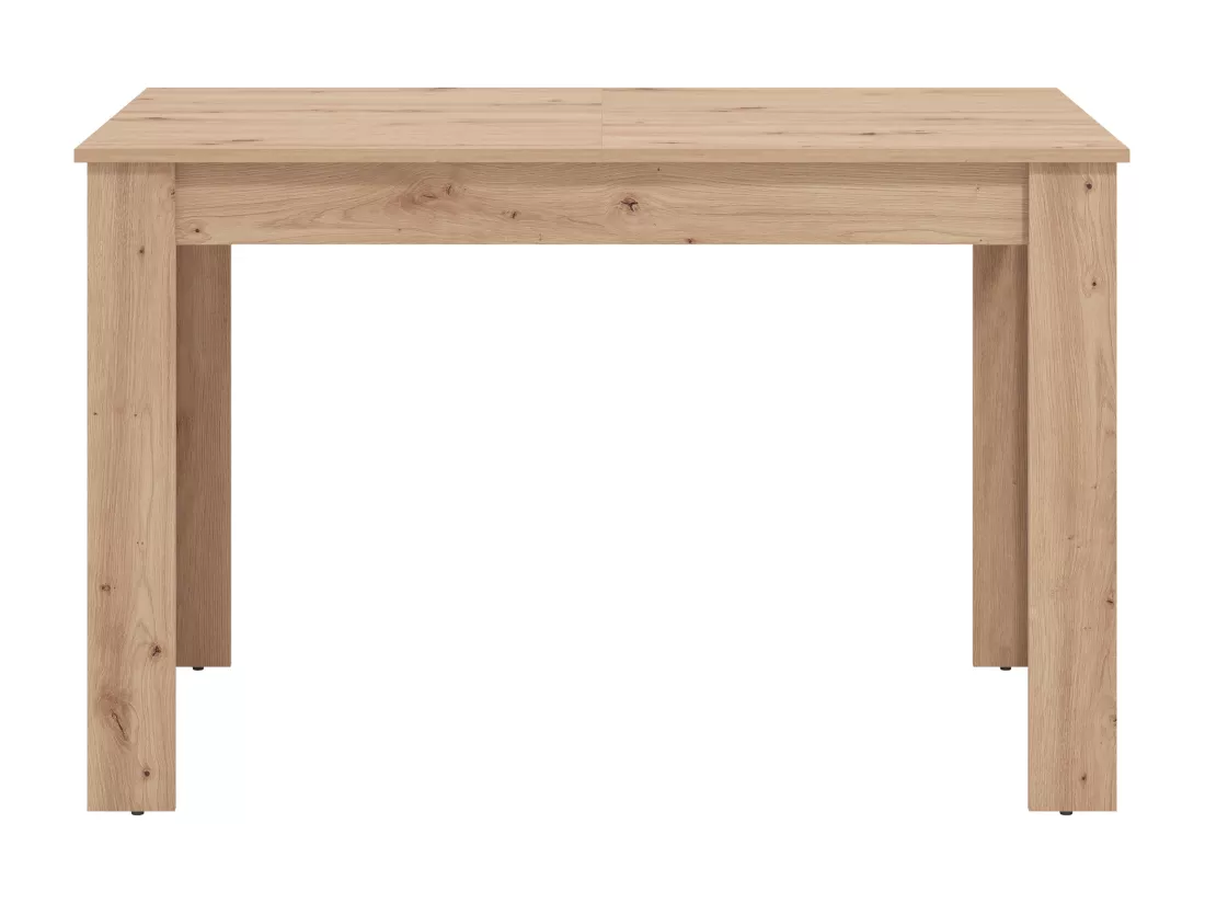 Table à manger extensible 4 à 6 personnes - Naturel clair - VENOLA