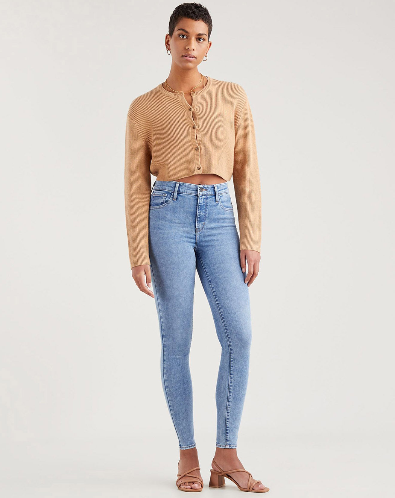 Levi's® Jean super skinny 720 Hirise bleu