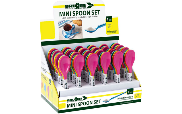 Brunner Mini Spoon Set Kaffeelöffel 4-teilig