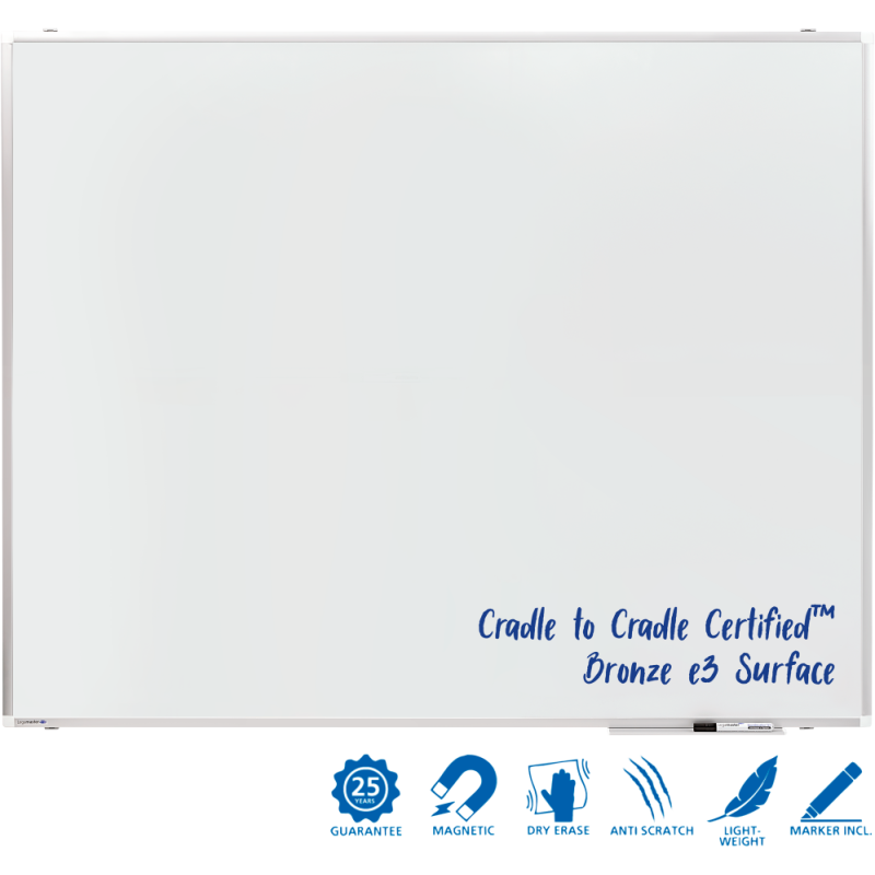 Tableau blanc émaillé PREMIUM PLUS 120x150cm - Legamaster