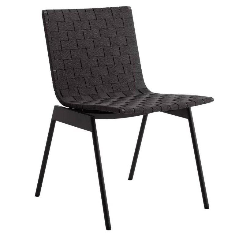 &tradition Ville tuinstoel Warm black