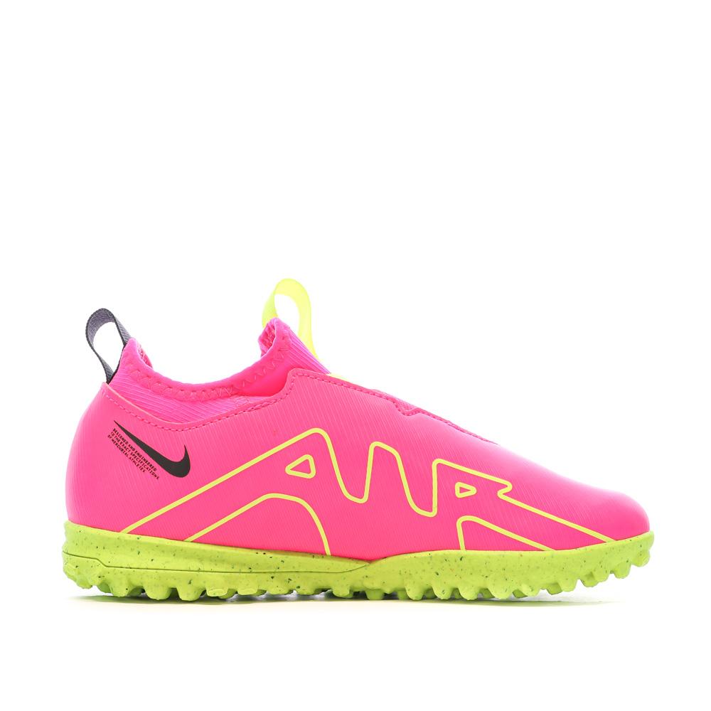 Nike Chaussures de Foot Roses Junior Nike Zoom Vapor 15 Academy TF