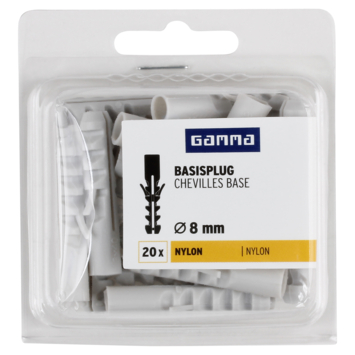 GAMMA Basisplug 8x40mm 20ST