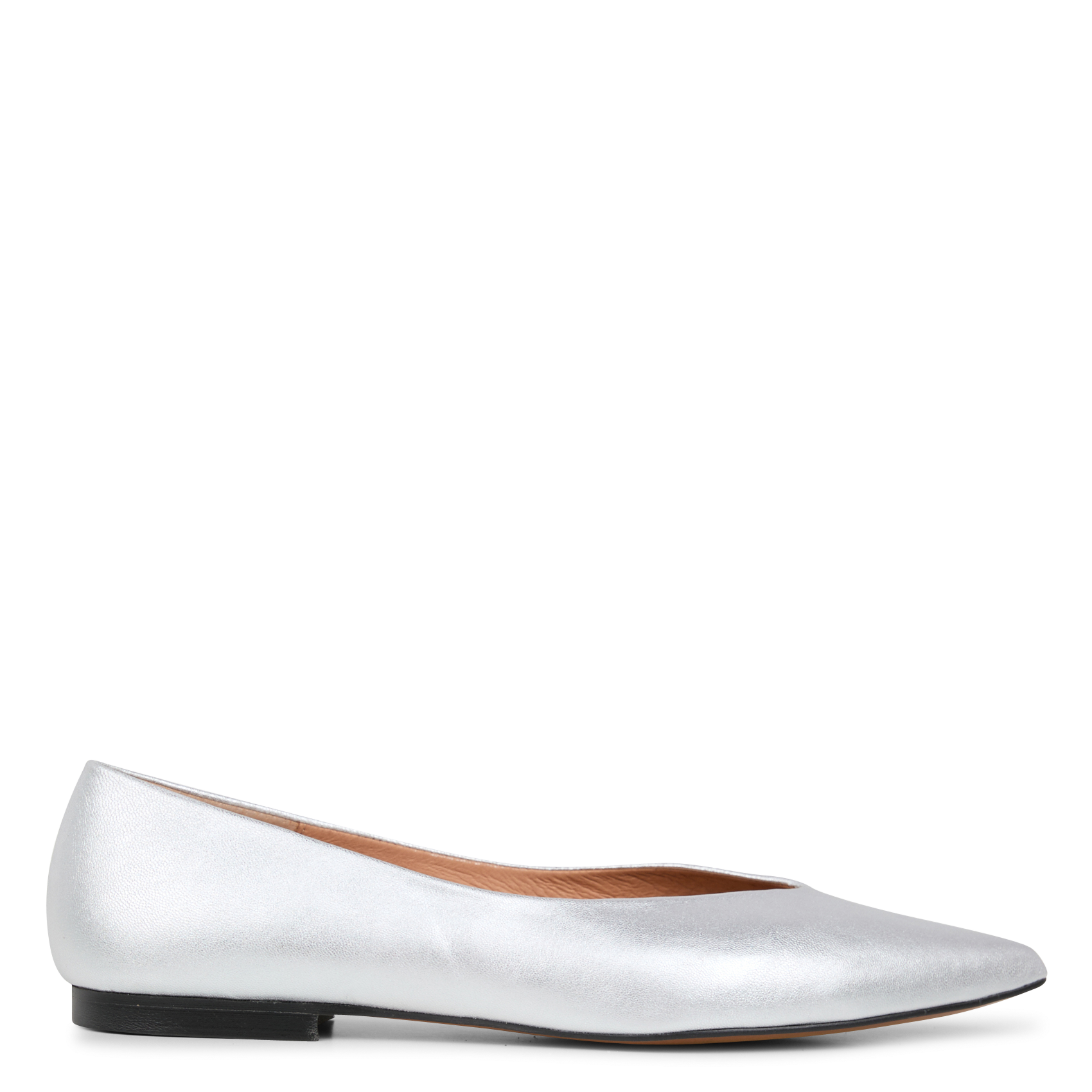 ROMY - Ballerines en cuir | Argent