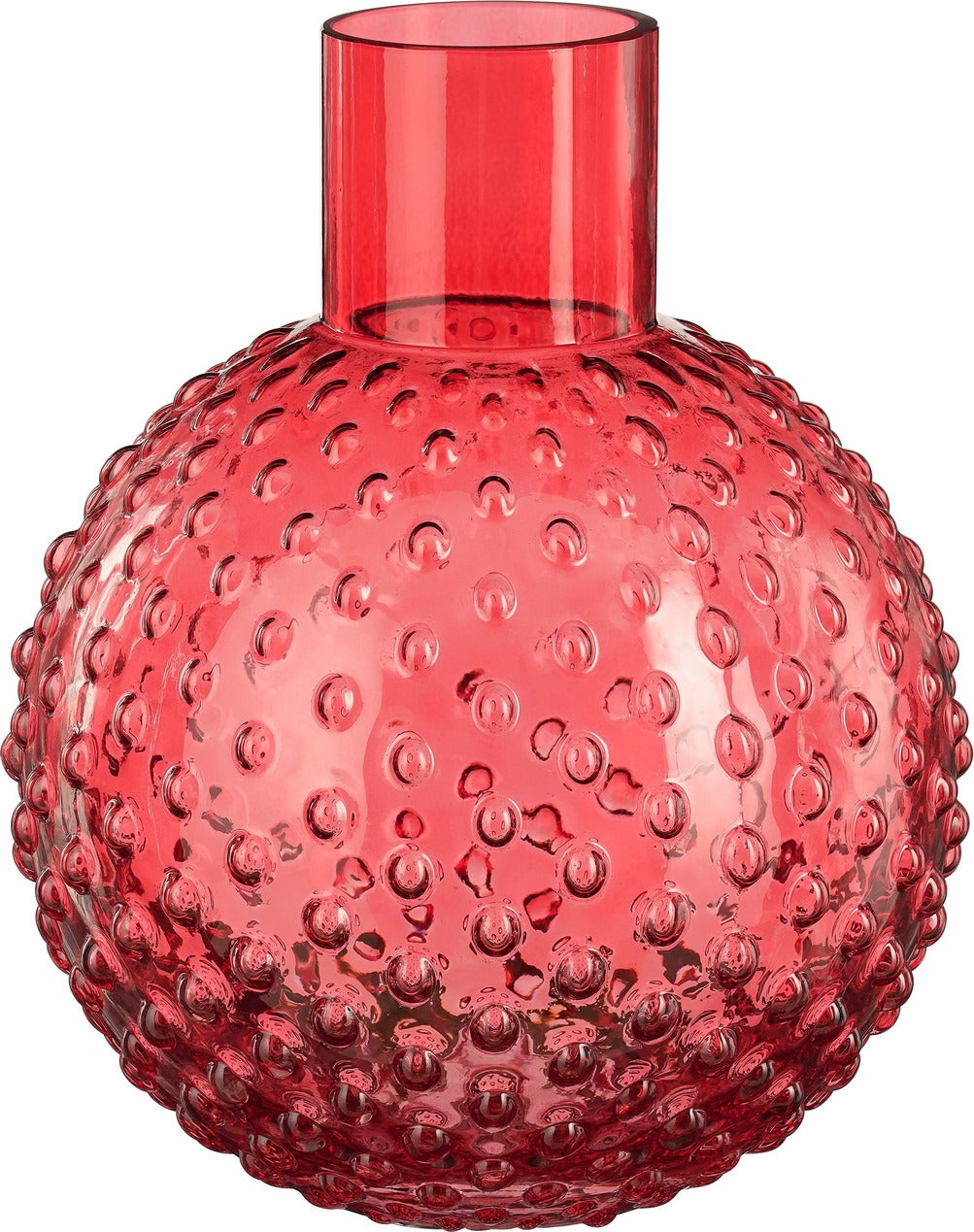 Mica Decorations vaas Dionne roze D 22 H 28 cm