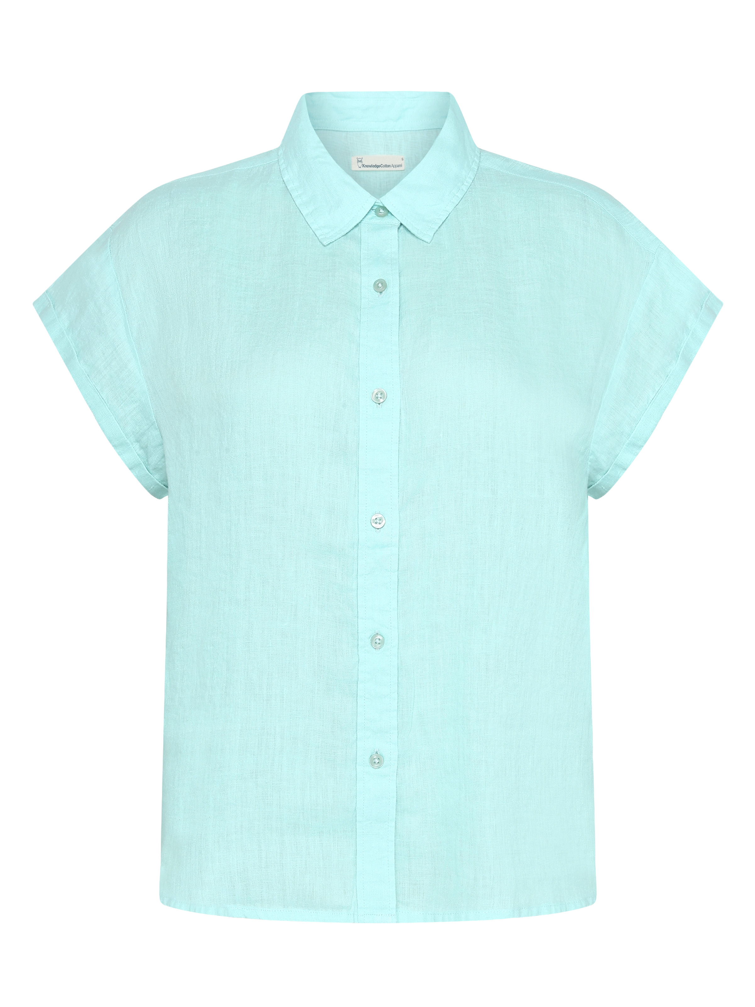 Aster Fold Up Short Sleeve Linen Shirt W