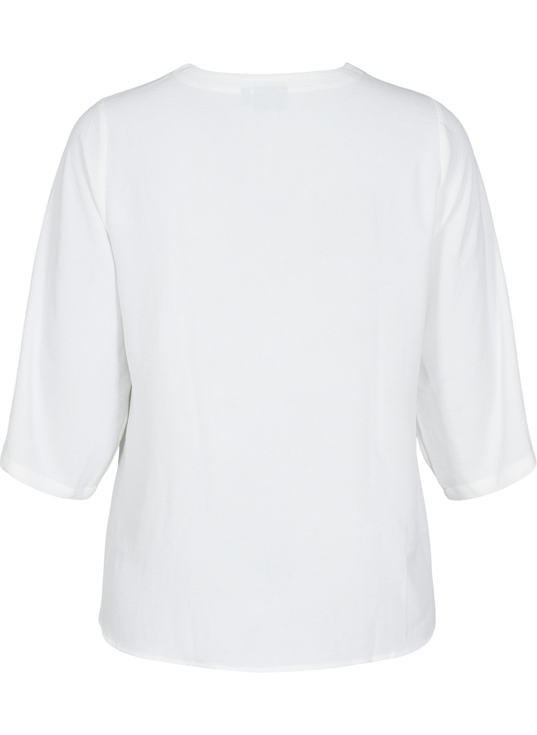 FLASH - Bluse med 3/4 ærmer