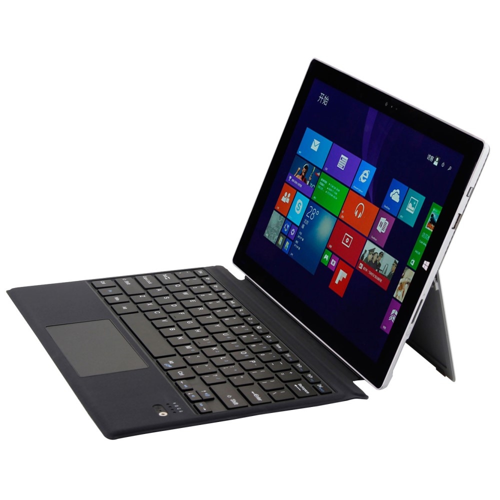 Microsoft Surface Pro 7 / 6 / 5 / 4 / 3 Magnetische Bluetooth Tastatur - Schwarz