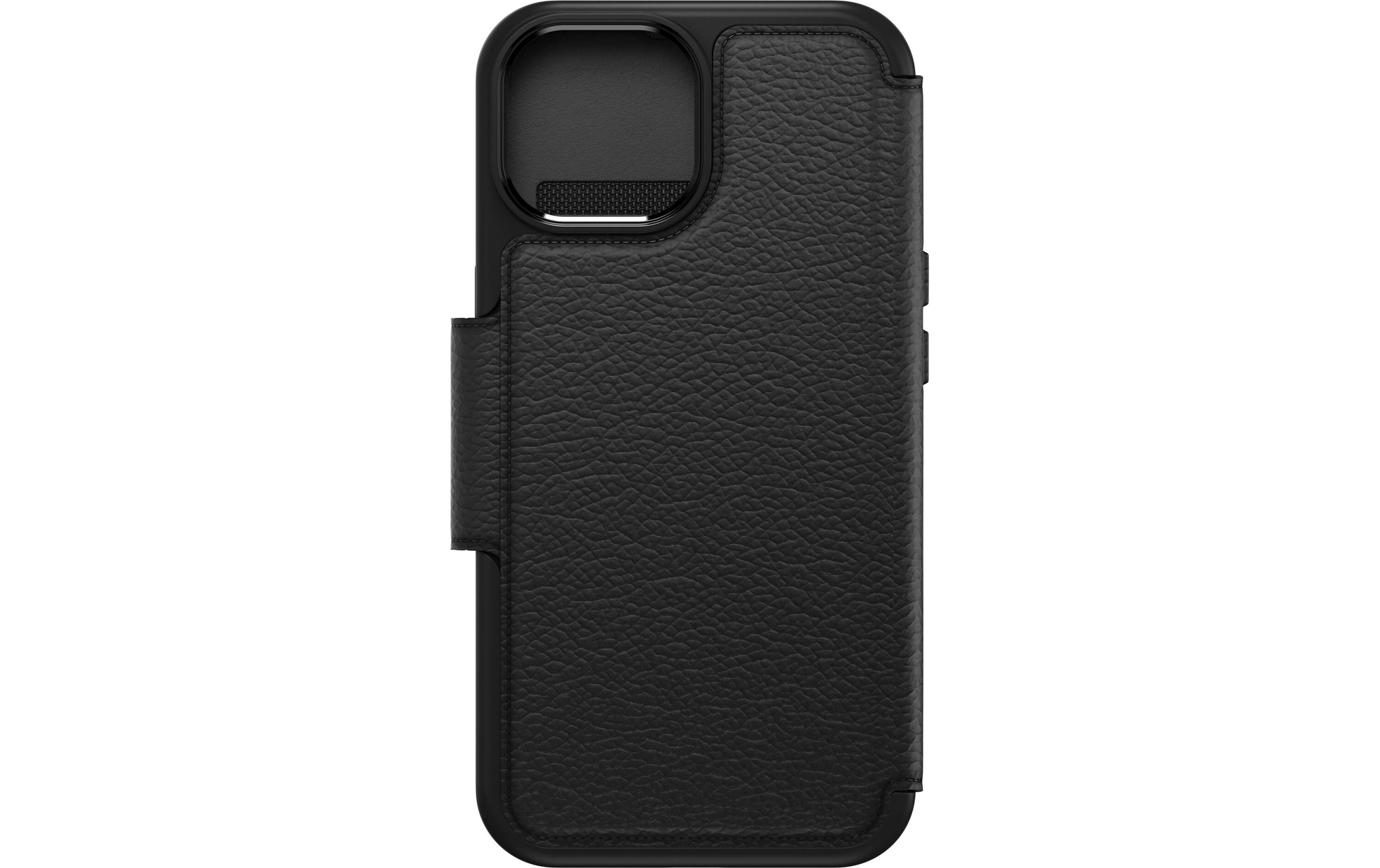 Book Cover Strada iPhone 15 SchwarzSchutzhülle für das Apple iPhone 15