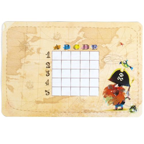 Janod magnetisch bordspel zeeslag - piraten