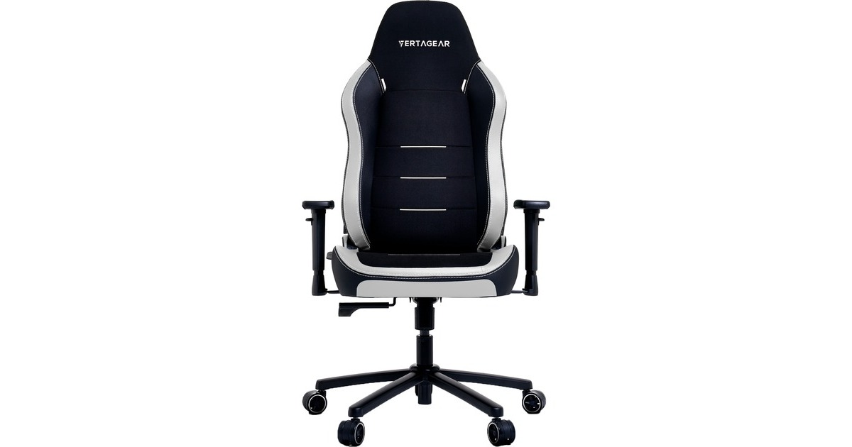 VertagearSL3800 gamestoel  (Zwart/wit, ContourMax Lumbar, VertaAir, Hygennx)