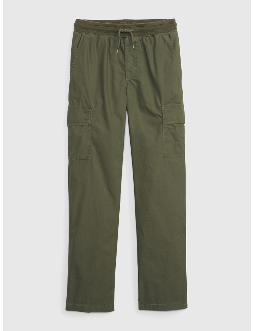 Green Boys Cargo Pants