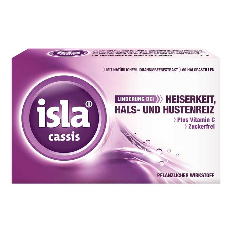 isla® cassis Pastillen, 60 St