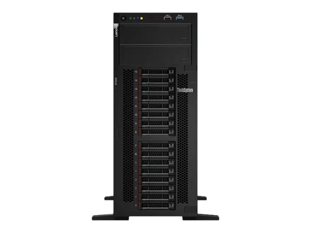 Lenovo ThinkSystem ST550 7X10 - Server - tower 4U - 2-vejs - 1 x Xeon Silver 4210R / op til 3.2 GHz - RAM 32 GB - SAS - hot-swap 2.5