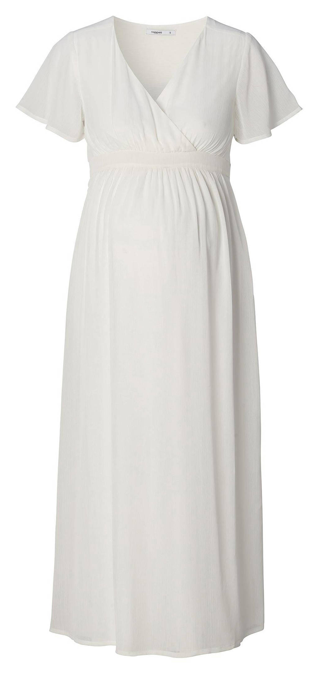Noppies zwangerschapsjurk Amelie offwhite