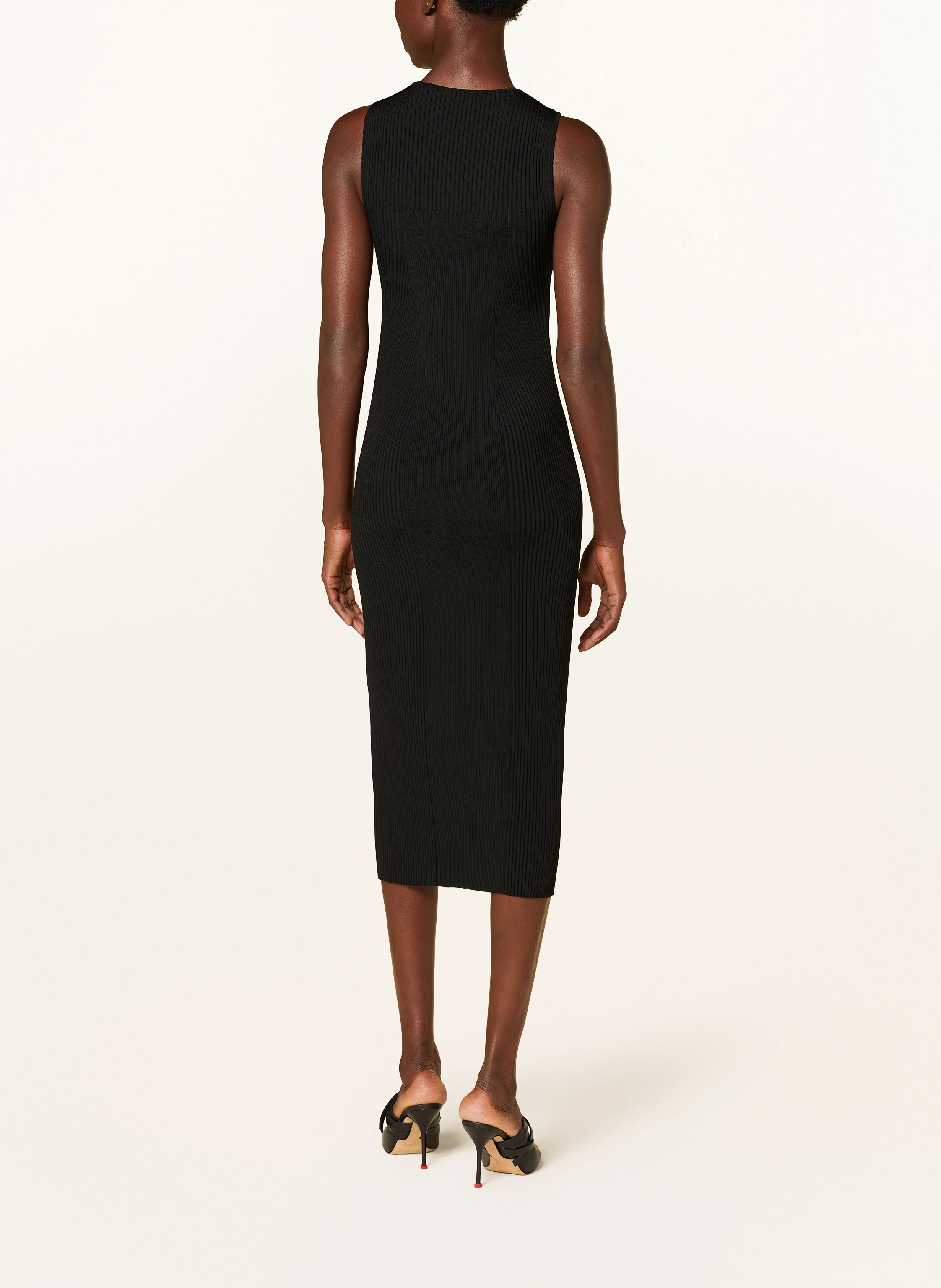 Alexander McQUEEN Strickkleid mit Cut-out