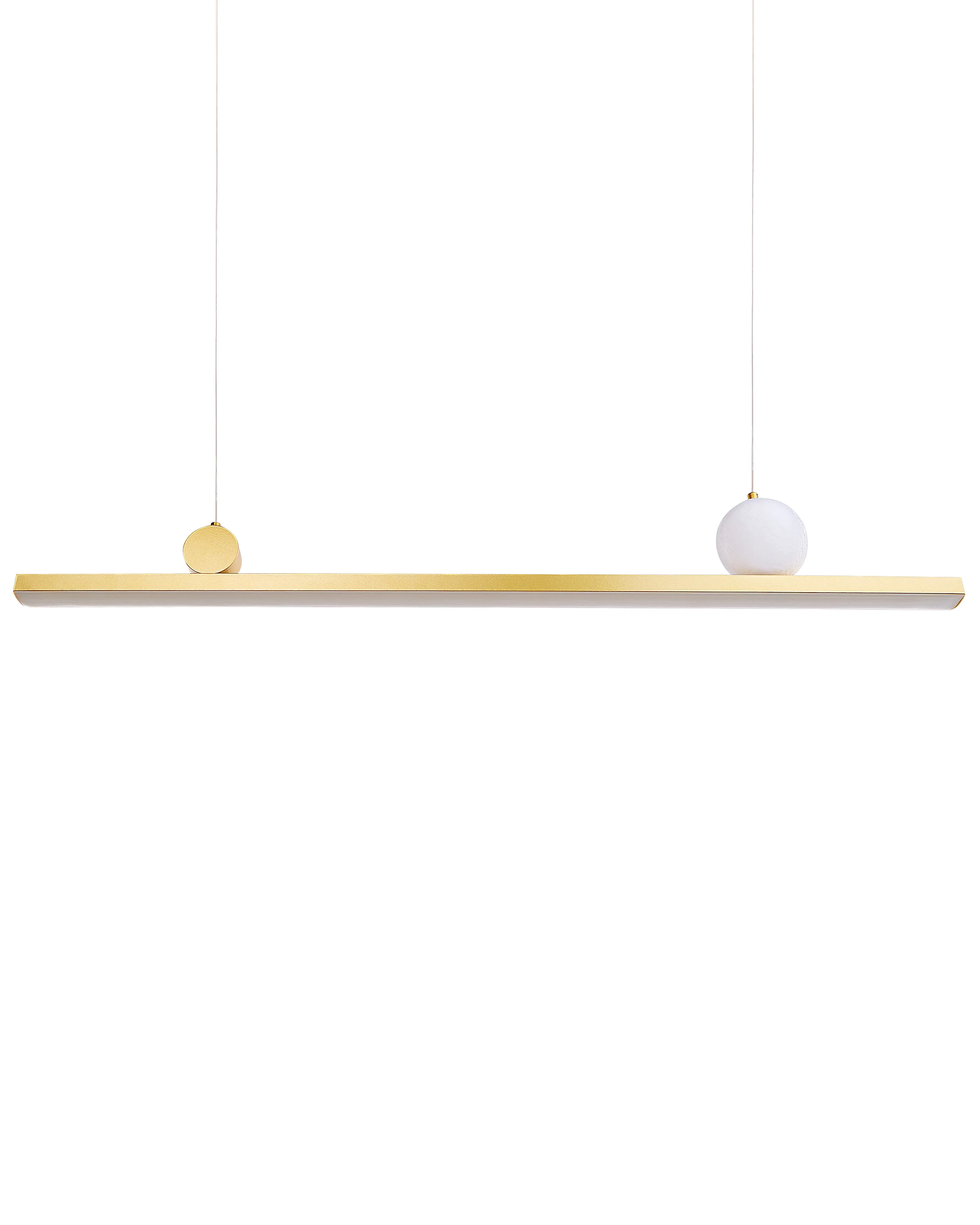 LED hanglamp ALWAND Metaal Goud