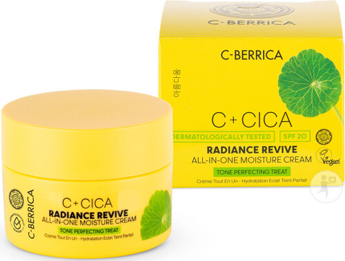 Natura Siberica Cica C-Berrica Radiance Revive Crème Hydratante Tout-En-Un 50ml