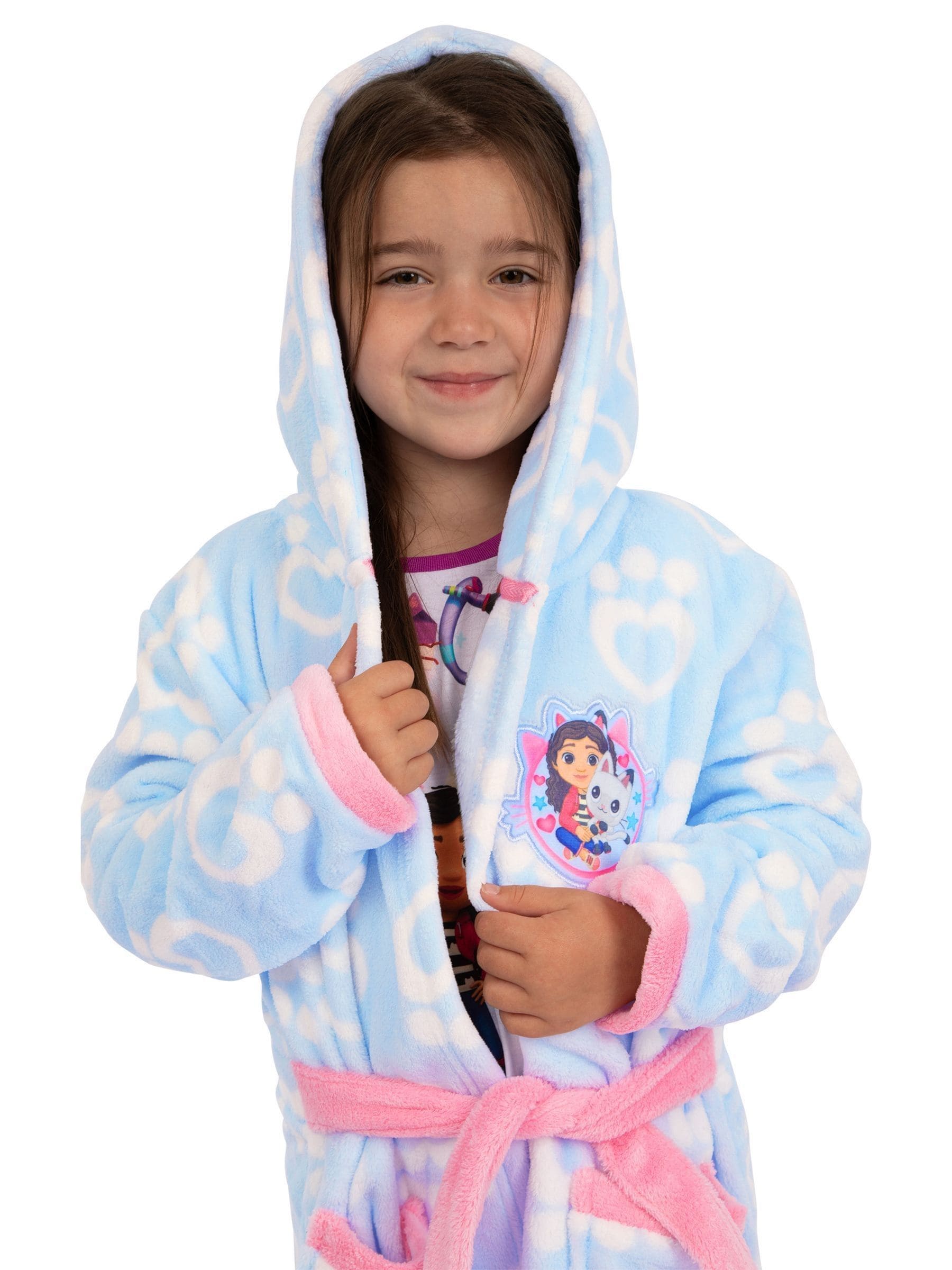 Character Gabby's Dollhouse Dressing Heart Paw Print Gown