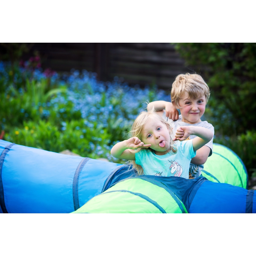 knorr toys® Spieltunnel Circle - Green-blue grün