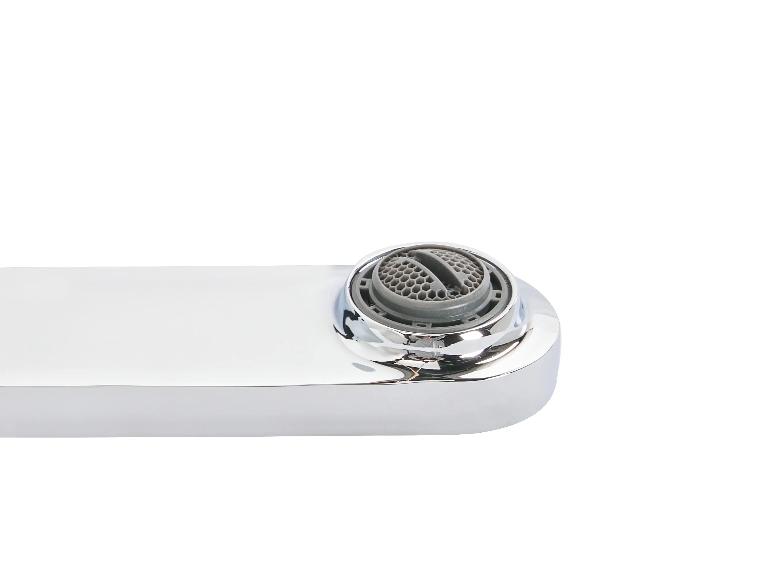 Wandgemonteerde mengkraan CHAPALA Messing Zilver