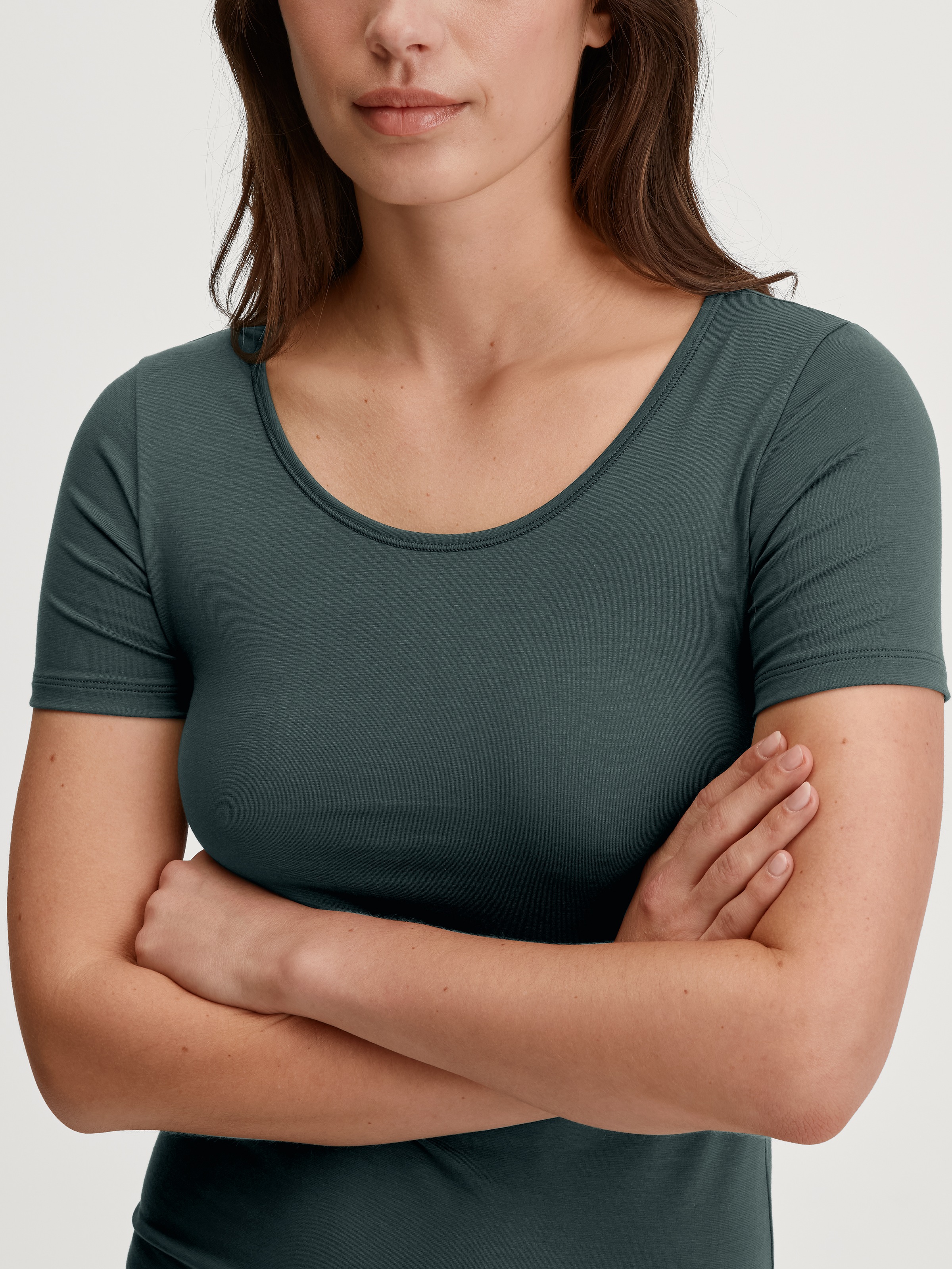 CALIDA Unterhemd »Natural Comfort«, mit Rundhals und reduzierter Pillingbildung
