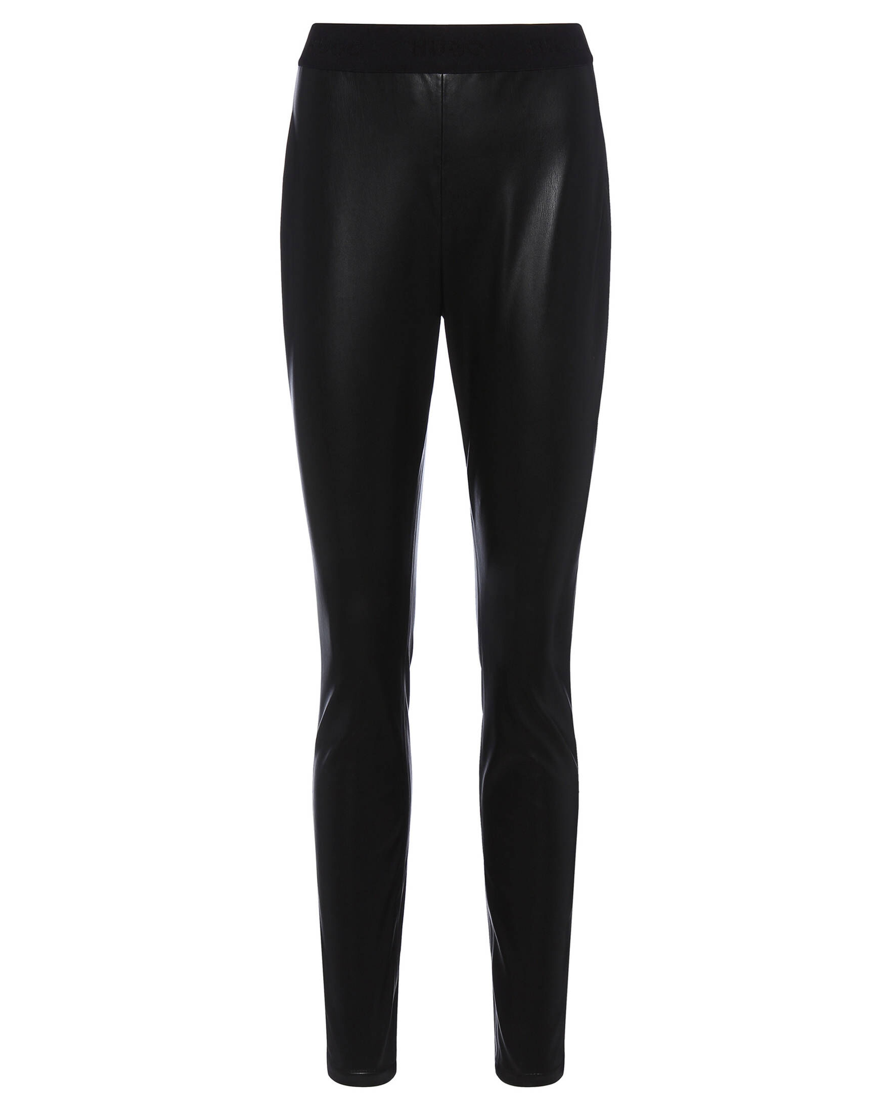 HUGO| Damen Kunstlederhose HONATI-3 Extra Slim Fit