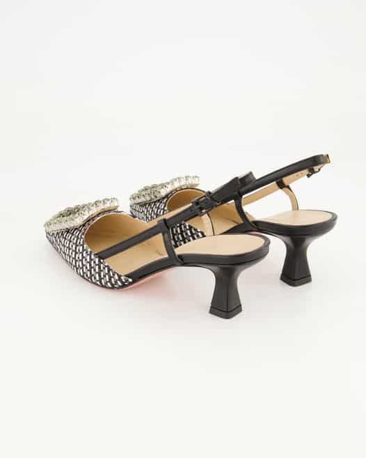 Konstantin Starke Stefi Slingpumps in Schwarz
