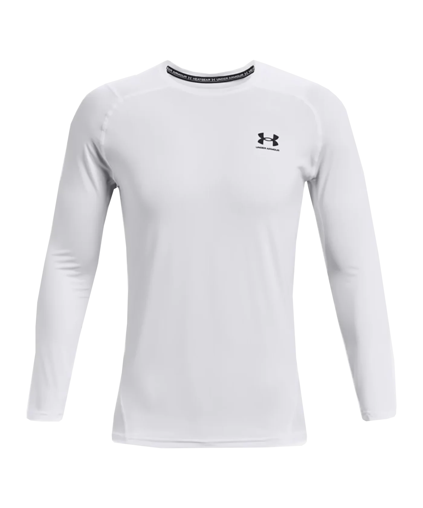 Under Armour HG Fitted Sweatshirt Weiss F100