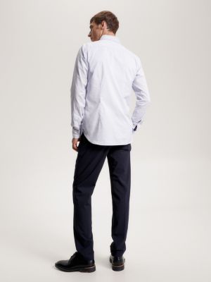 Camisa Slim Fit com Microestampa