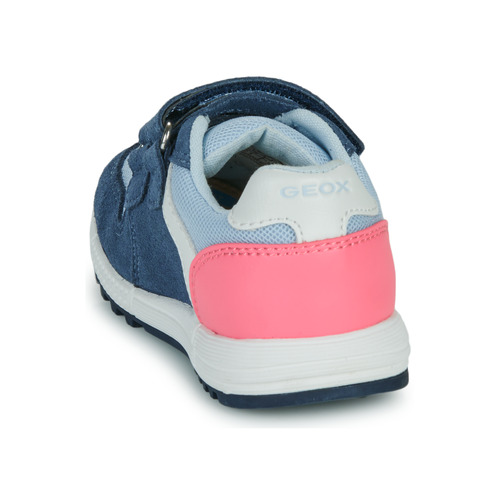 Geox - B ALBEN GIRL - Bleu / Rose