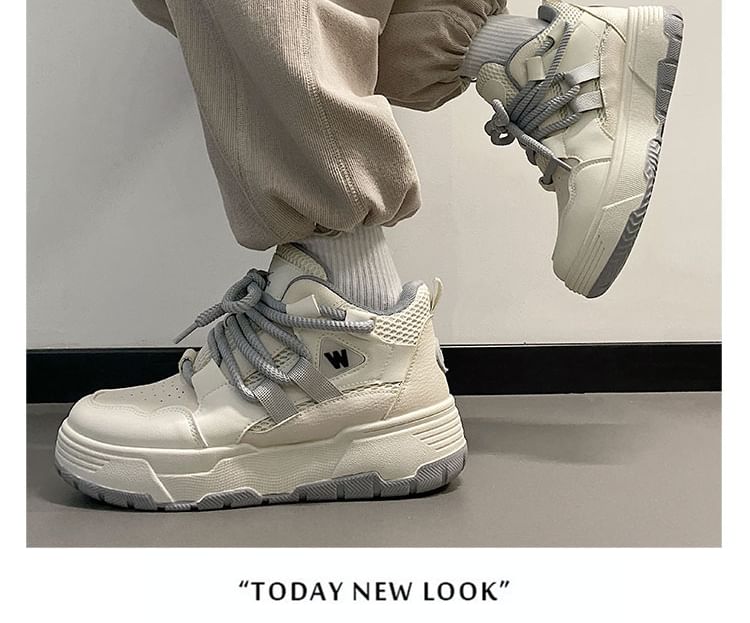 HANO - Platformpaneel Mesh Sneakers