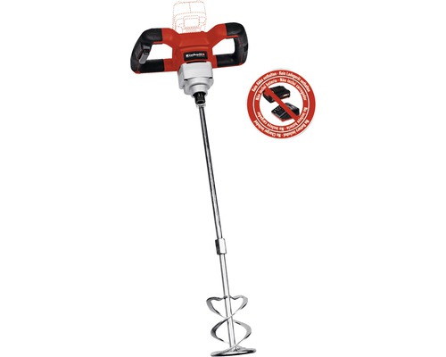 Einhell Power X-Change TE-MX 18 Li accu verf- en mortelmenger, zonder accu en lader