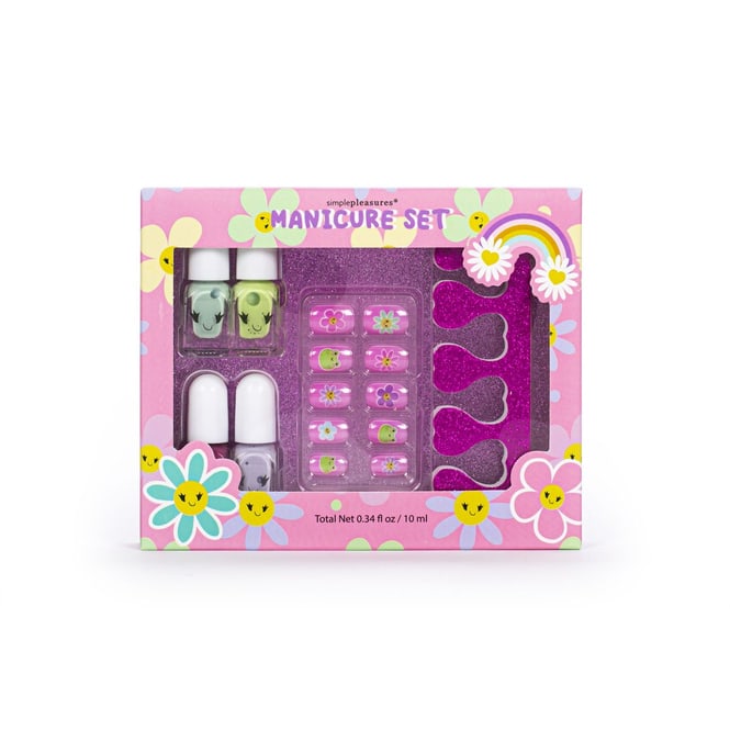 Maniküre Set - Nagellack, Kunstnägel, Zehentrenner
