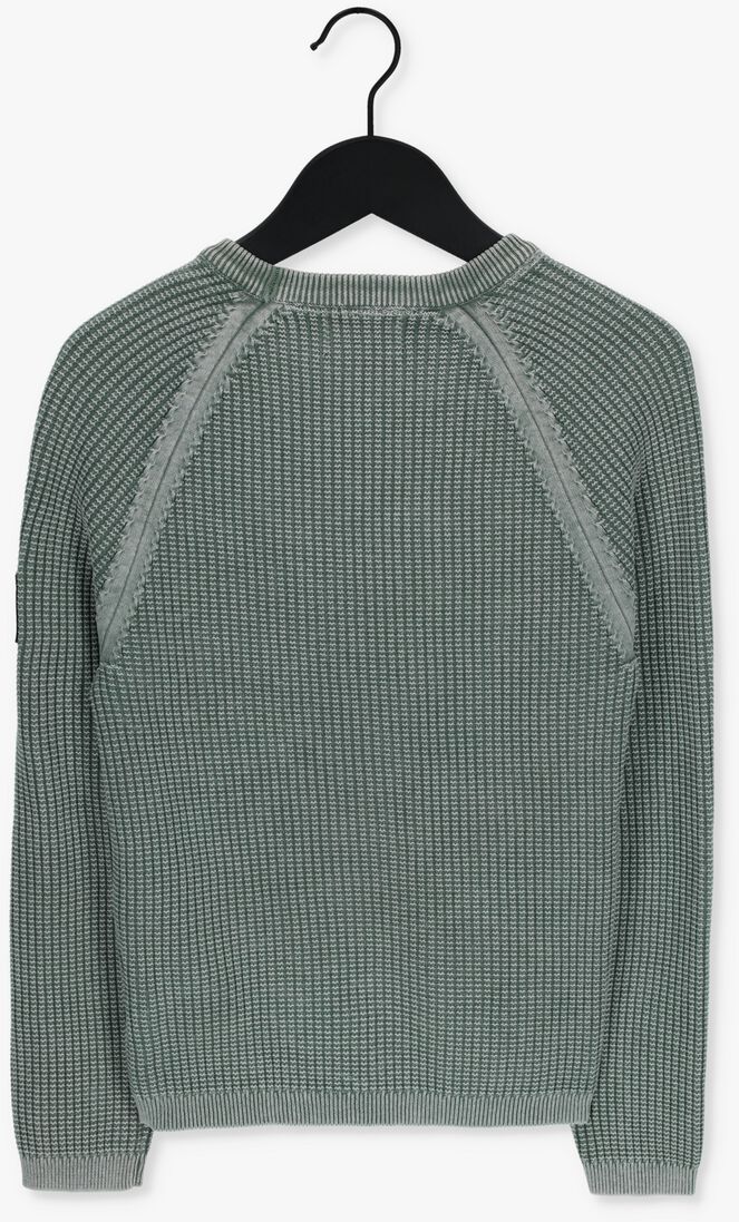RELLIX grijze rellix trui knitwear crewneck pique