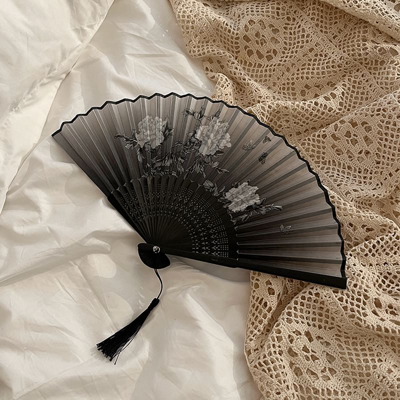 Chimi Chimi - Opvouwbare handwaaier met bloemenprint (verschillende designs)
