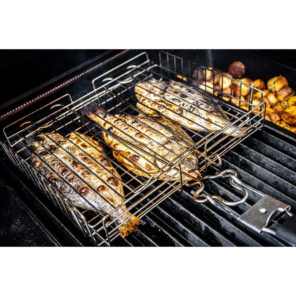 GRILLKURV BROIL KING 30CM RUSTFRITT STÅL
