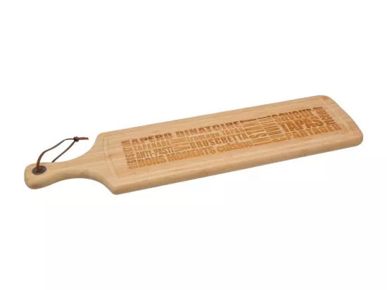 Planche à découper - L 59,50 cm x l 15 cm - Bambou