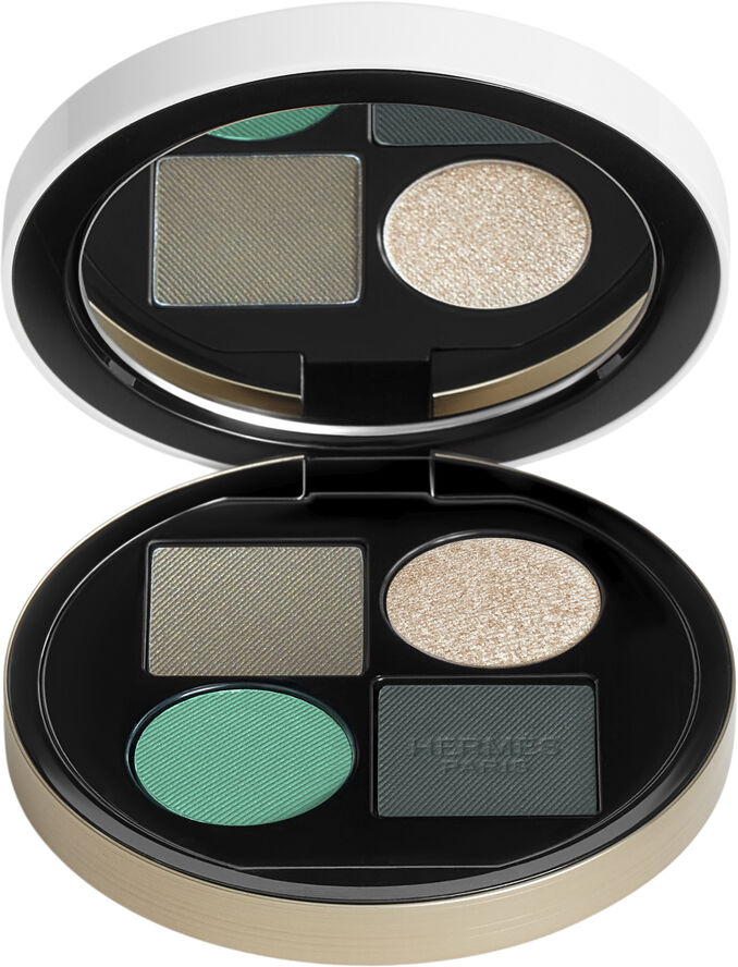 HERMÈS Ombres d'Hermès, powder quartet for the eyes, Ombres Végétales