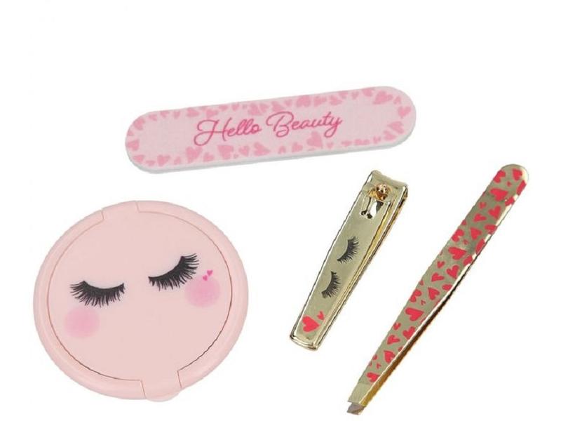 Topmodel Schminkset Manicure Set Top Model 4-teilig Maniküre-Set für Mädchen