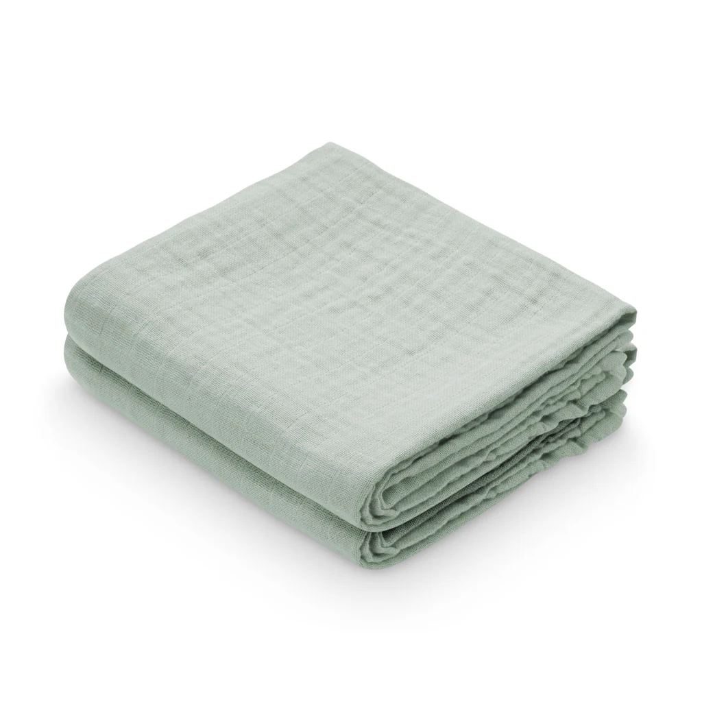 Stofble, 2-pak - GOTS Dusty Green