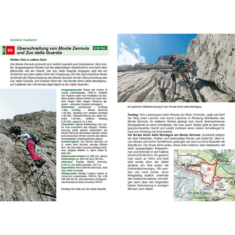 Rother Klettersteige Julische Alpen, Kärnten, Slowenien