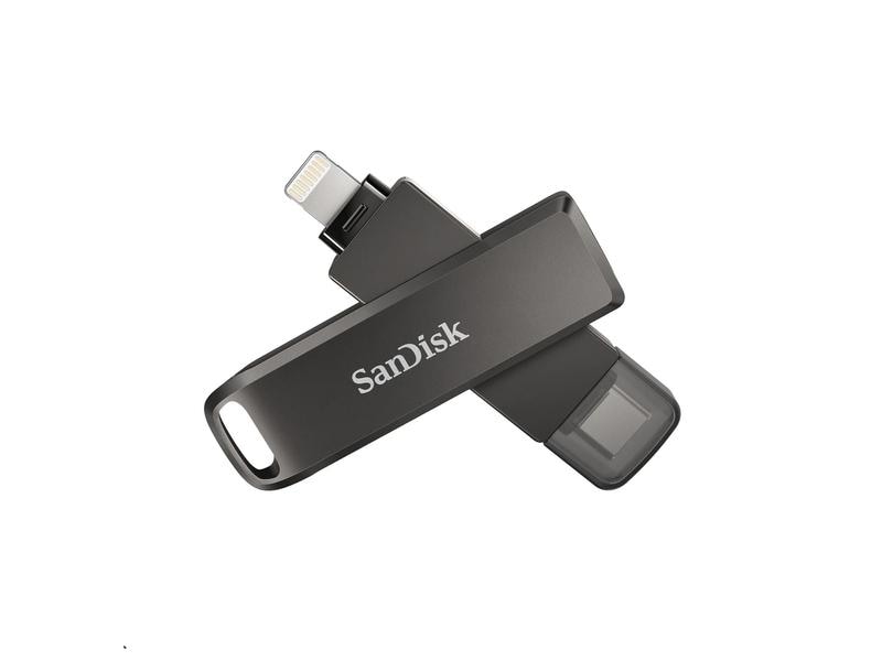 SanDisk USB-Stick iXpand Flash Drive Luxe 256 GB USB-Stick mit 256 GB Speicherkapazität und 25 MB/s Lesegeschwindigkeit