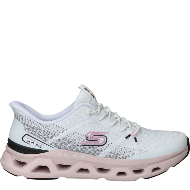 Skechers Slip-Ins Glide Step Altus Instappers Wit Dames