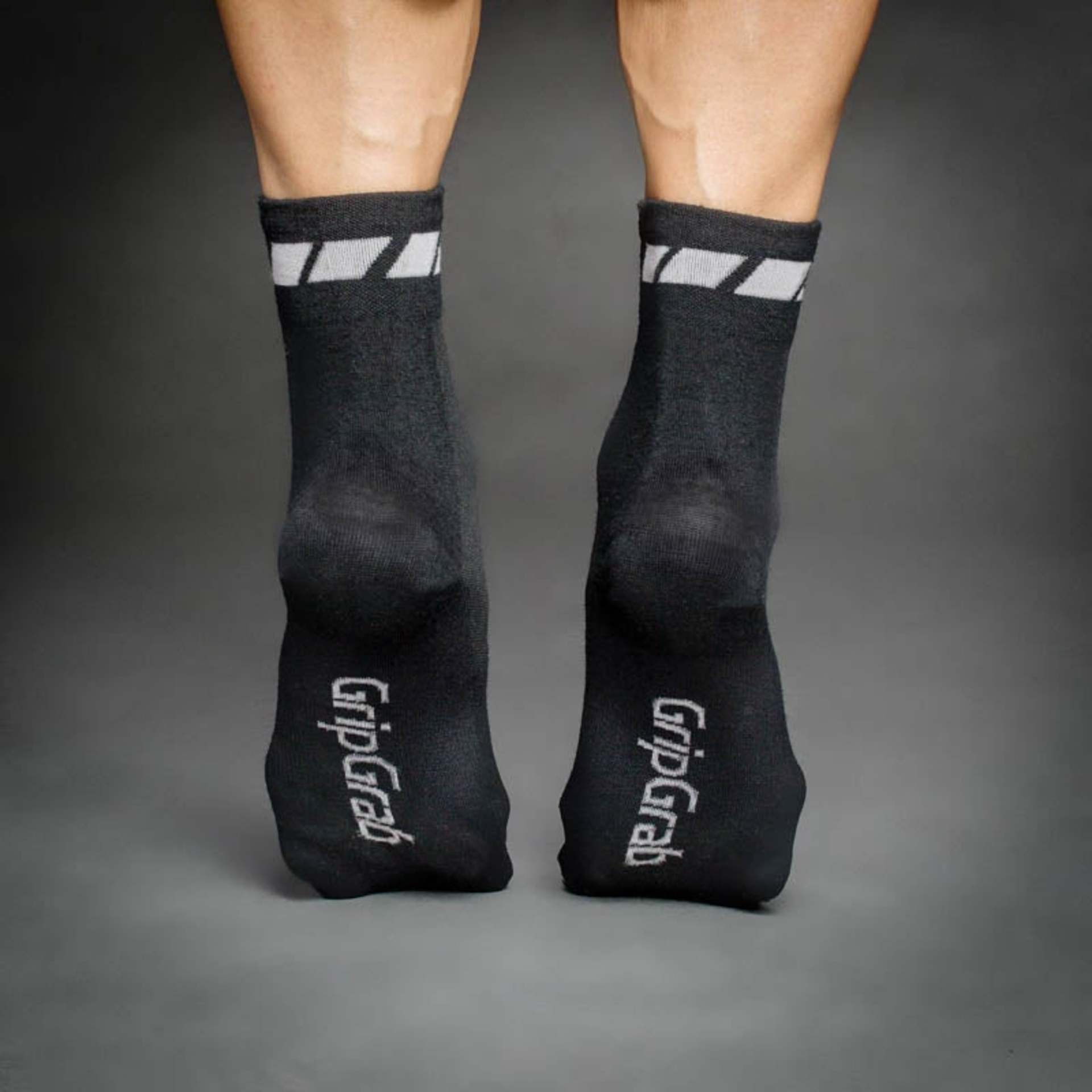 GripGrab Spring/Fall Midseason Fietssokken Zwart