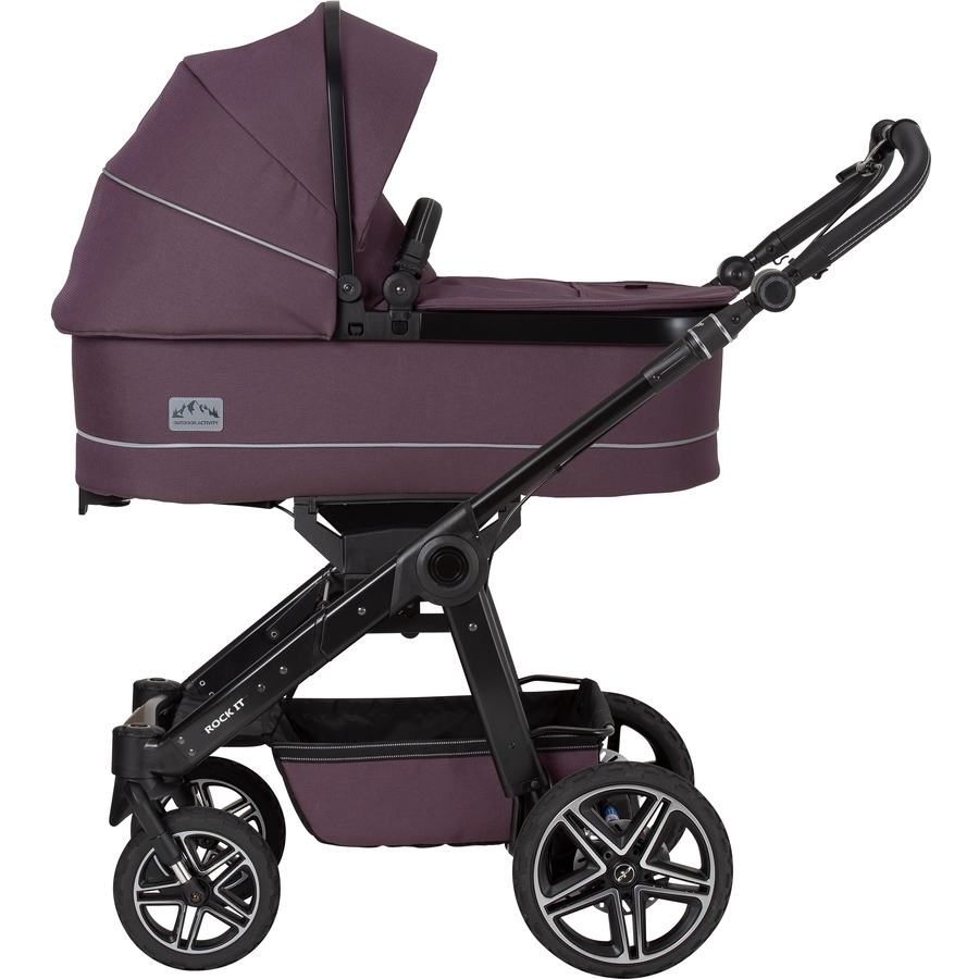 Hartan Kombikinderwagen ROCK IT GTR mit Handbremse Amethyst (802)